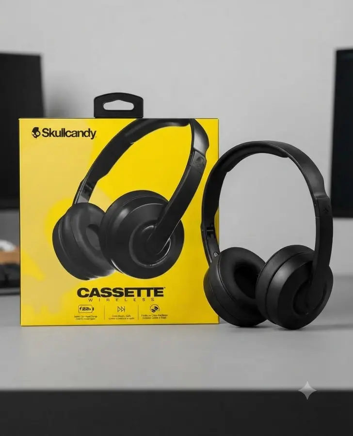 Skullcandy Cassette, Wireless on-ear headphones