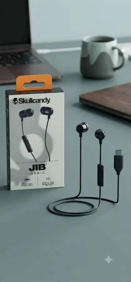 Skullcandy Jib, USB-C wired earbuds