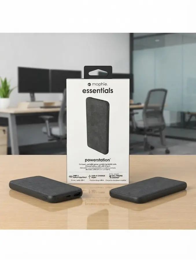 Mophie essentials powerstation, Compact portable power bank