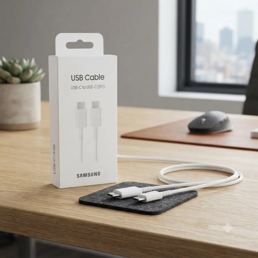 Samsung USB cable, USB-C to USB-C, 1m