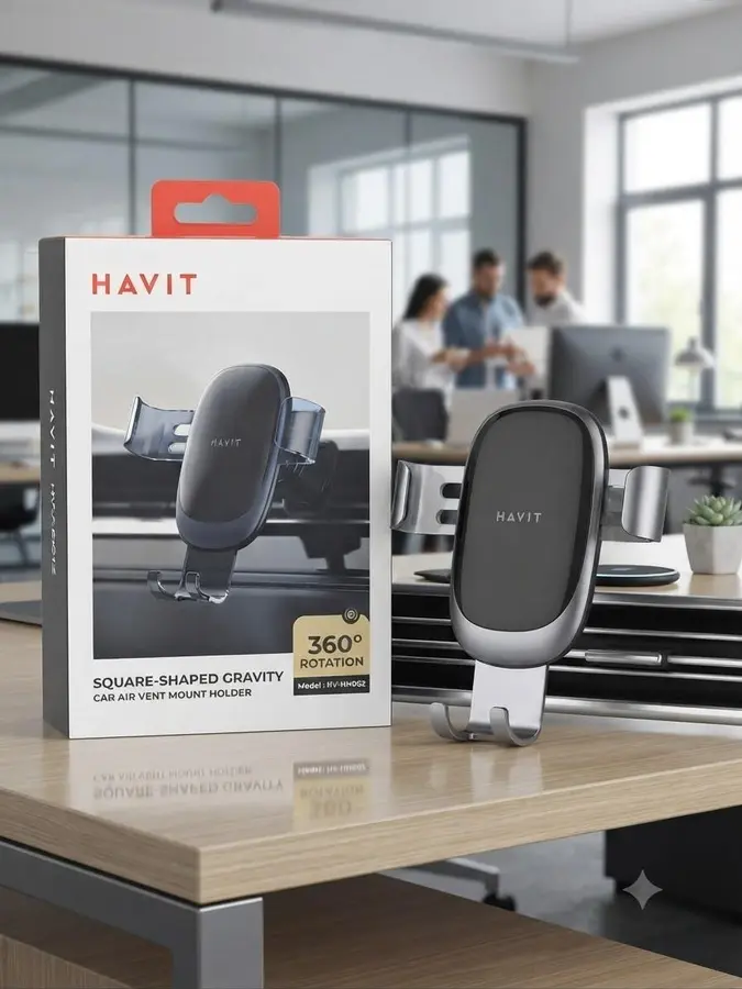 Havit car mount, 360 gravity air vent holder
