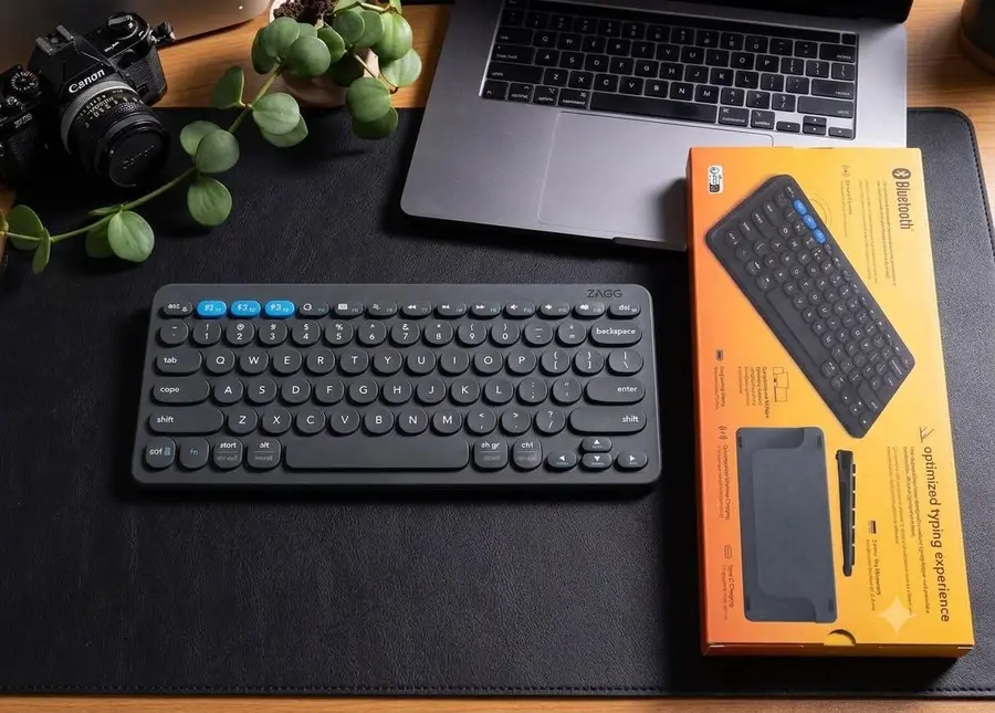ZAGG wireless keyboard, Bluetooth multi device keyboard